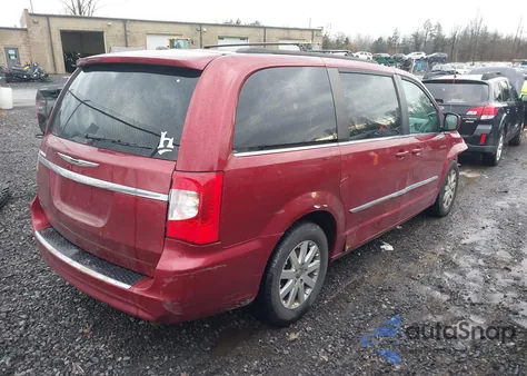 2014 Chrysler Town & Country Touring from USA, damaged, VIN 2C4RC1BGXER294566